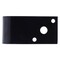 Hampton Hampton 1.5 in. H X 1.67 in. W X 1/8 in. D Black Steel Inside/Outside Corner Brace 02-3405-004 - alternate 2